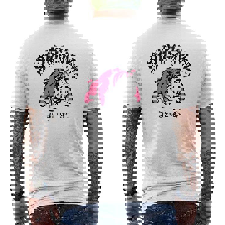 ピンクブルドッグ メンズTシャツ バックプリント