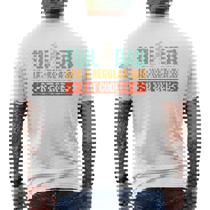 フォイル ダッドウィング ホイル ウィングサーフィン レトロ メンズ フォイルウィング メンズTシャツ バックプリント