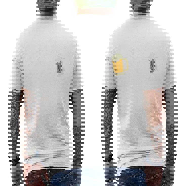 バックプリント フライデー エボリューション ウィークリー カレンダー ビール付き メンズTシャツ バックプリント