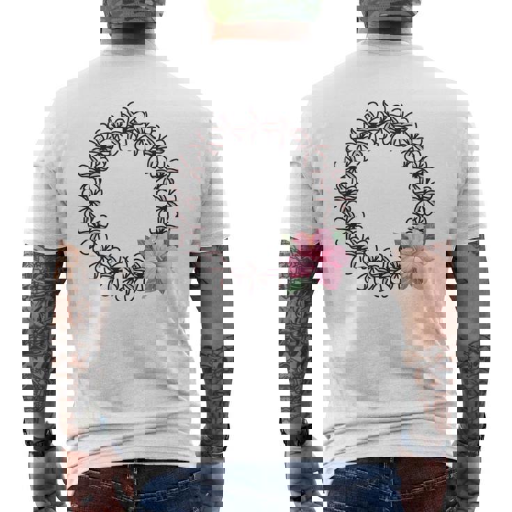 フラダンス フラ レッスン用 Aloha アロハ トロピカル ハワイ Hawaii ハイビスカス ハワイアン 南国 花 長袖tシャツ メンズTシャツ バックプリント