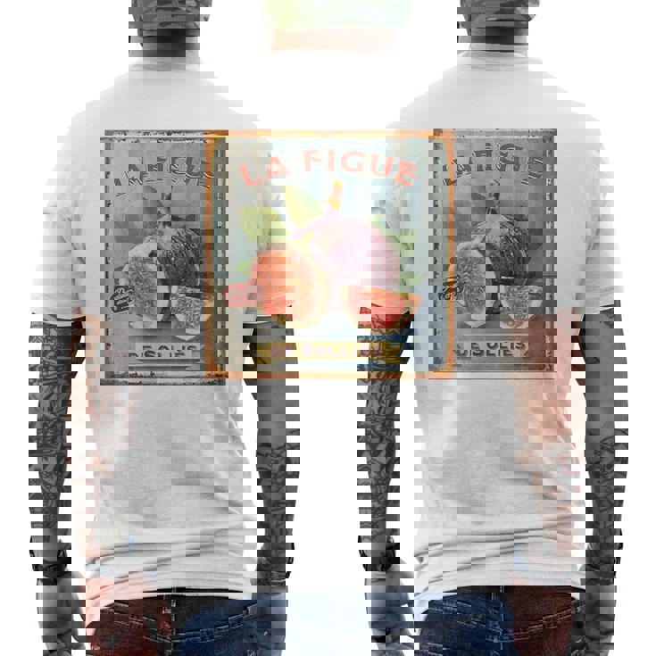 フランス イチジク ビンテージtシャツ メンズTシャツ バックプリント