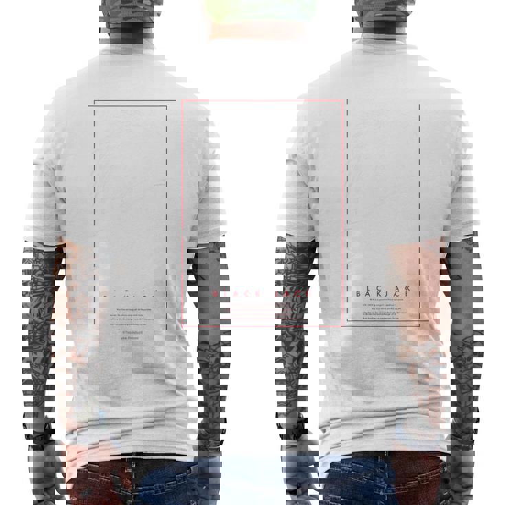 ブラック・ジャックhadowブラック・ジャック Ctezuka Productions メンズTシャツ バックプリント