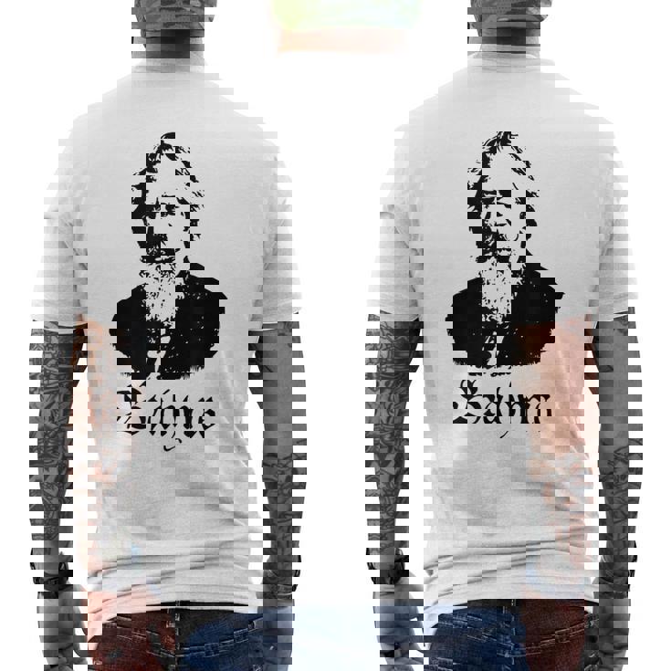 ブラームス ヨハネス・ブラームス クラシック音楽 メンズTシャツ バックプリント