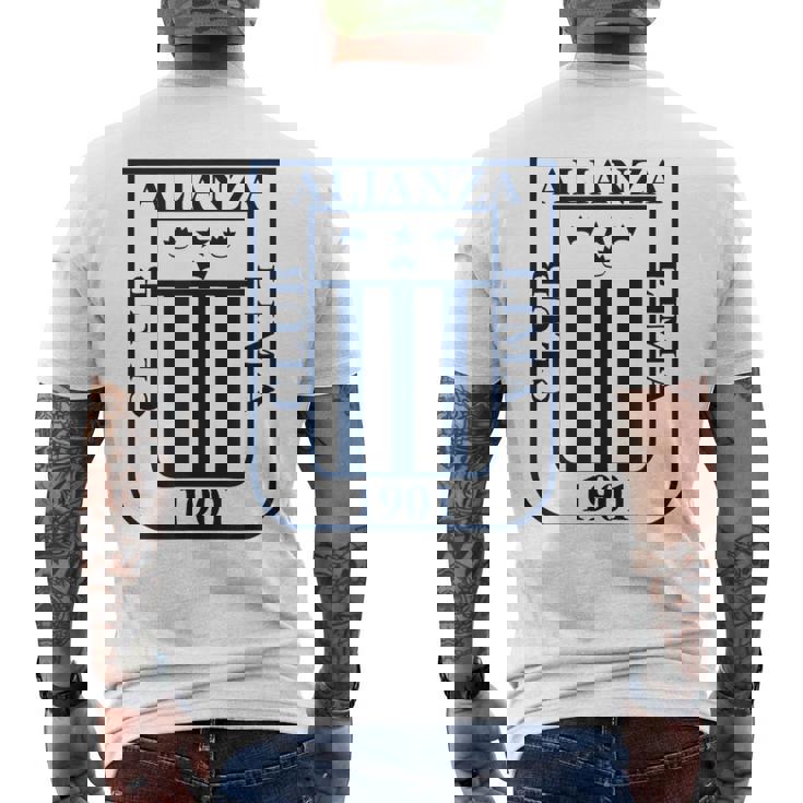 ペルーシャツ ペルー製 Alianza Lima ペルー人 メンズ レディース サッカー メンズTシャツ バックプリント