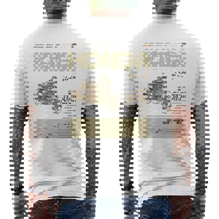 ホンダ 長袖tシャツ メンズTシャツ バックプリント