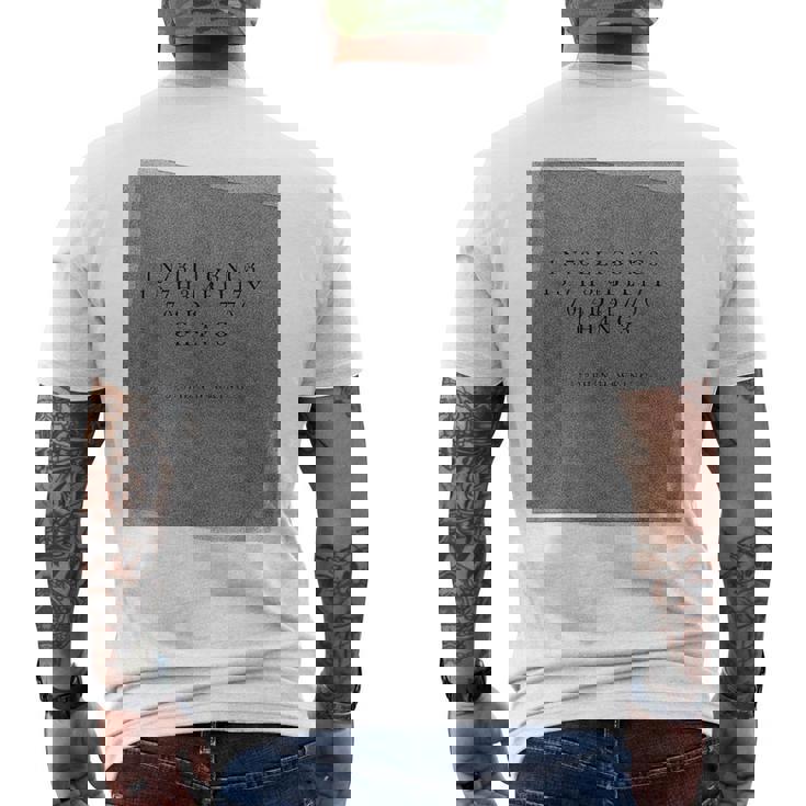 ホーキング博士 宇宙 科学 一般相対性理論 素粒子 物理 メンズ 半袖 かっこいい おしゃれ 大きいサイズ 物理学 メンズTシャツ バックプリント