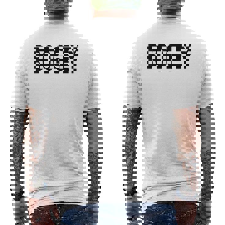 ボギー メンズTシャツ バックプリント