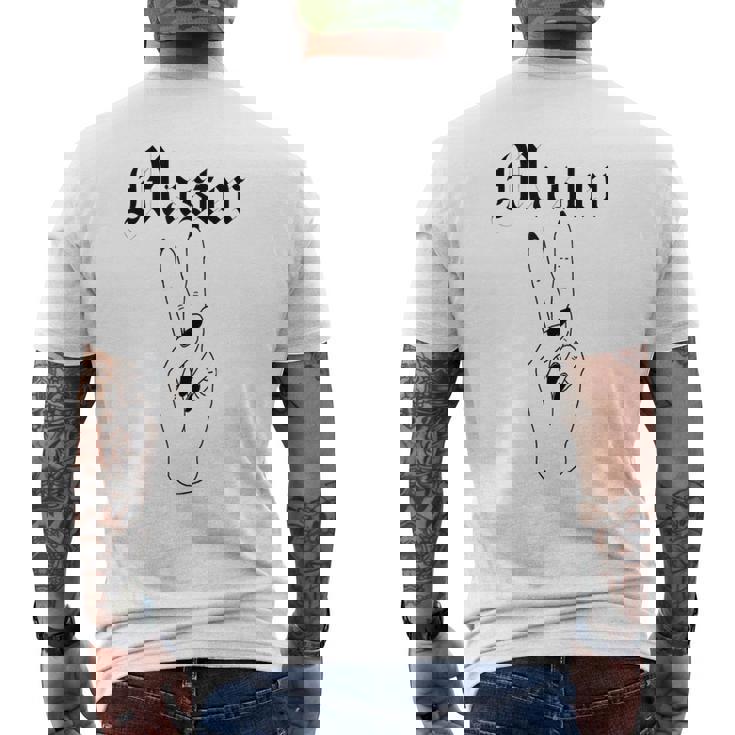 マスターピース メンズTシャツ バックプリント