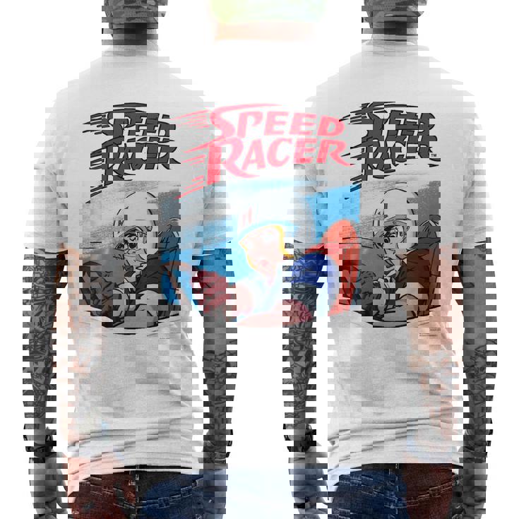 マッハgogogo A メンズTシャツ バックプリント