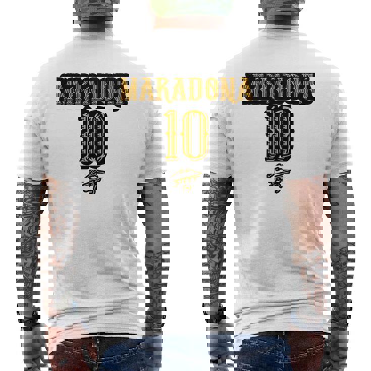 マラドーナ 10 長袖tシャツ メンズTシャツ バックプリント