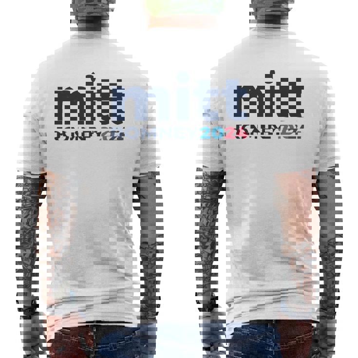 ミット・ロムニー 2024 メンズTシャツ バックプリント