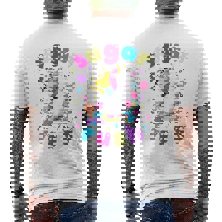 ミニオンugar Rush メンズTシャツ バックプリント