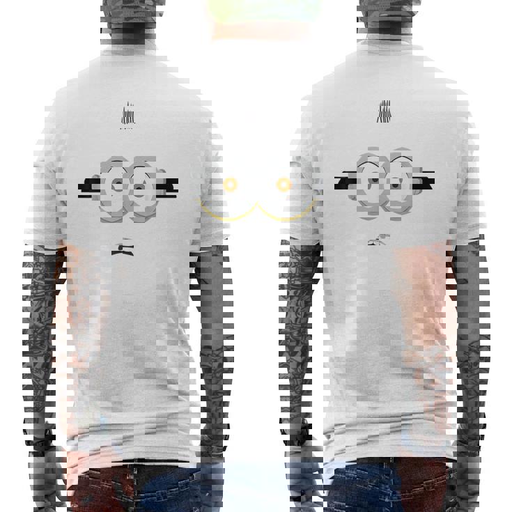 ミニオンズ オットー ビッグフェイス ハロウィン コスチューム メンズTシャツ バックプリント