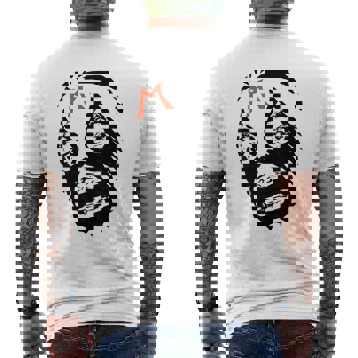 ミルマスカラス ルチャ・リブレ メキシカンレスラーレジェンド メンズTシャツ バックプリント