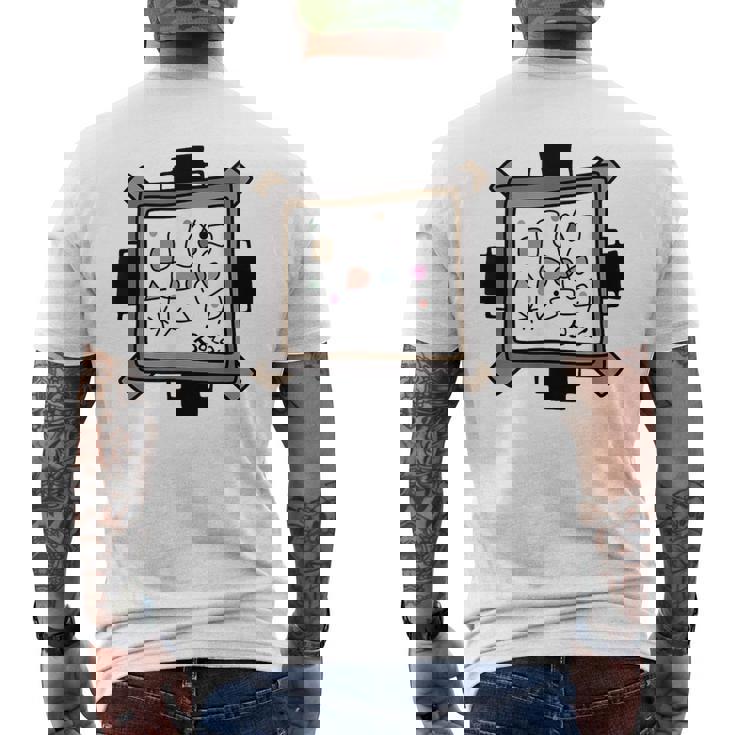 ミロのスタイルで メンズTシャツ バックプリント