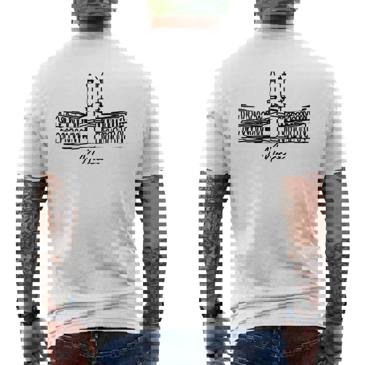 メッカ サウジアラビア お土産 長袖tシャツ メンズTシャツ バックプリント