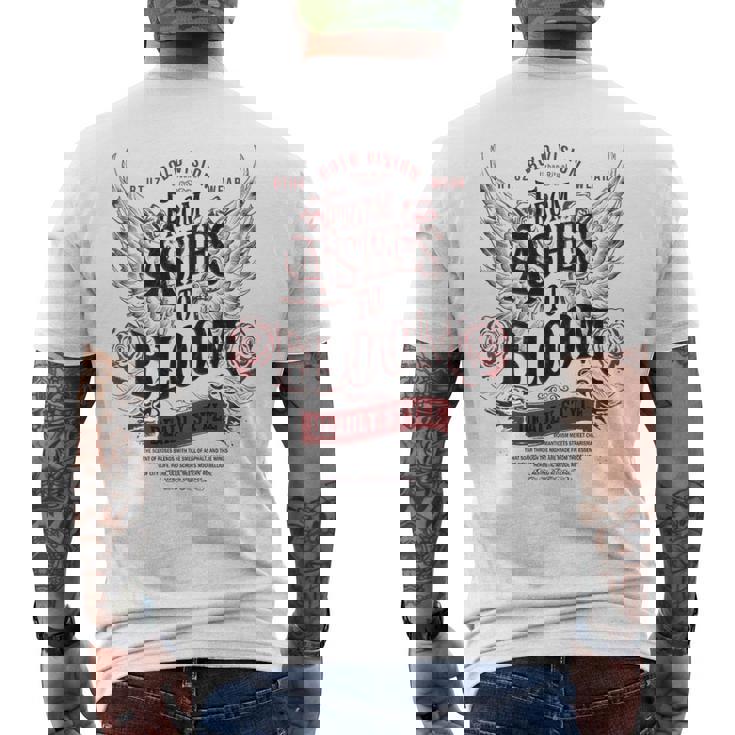 モダン ヒップホップ ビンテージ グラフィティ エッジー アーバン バックプリント ストリートウェア メンズTシャツ バックプリント