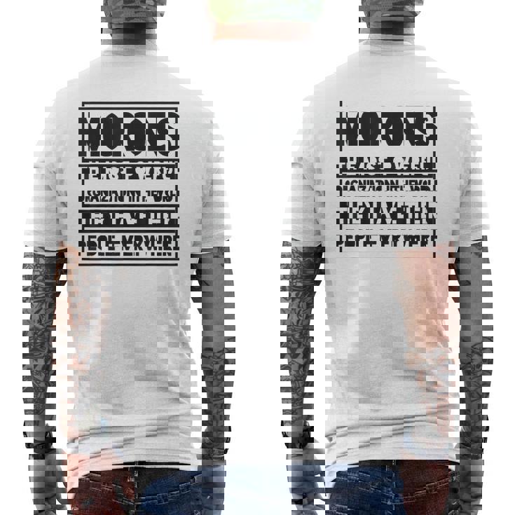 モロン メンズTシャツ バックプリント