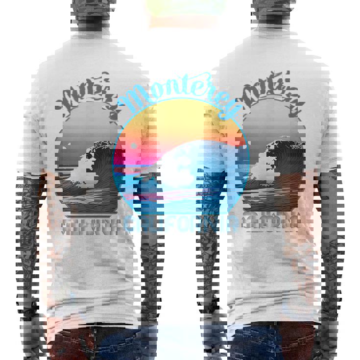 モントレーのお土産衣装 レトロ モントレー メンズTシャツ バックプリント