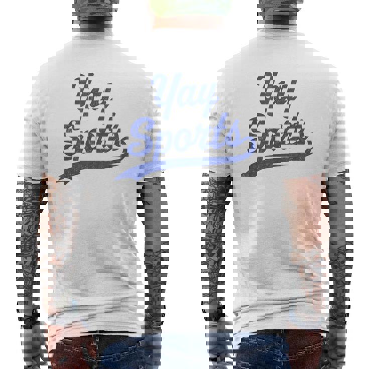 ヤイスポーツ メンズTシャツ バックプリント