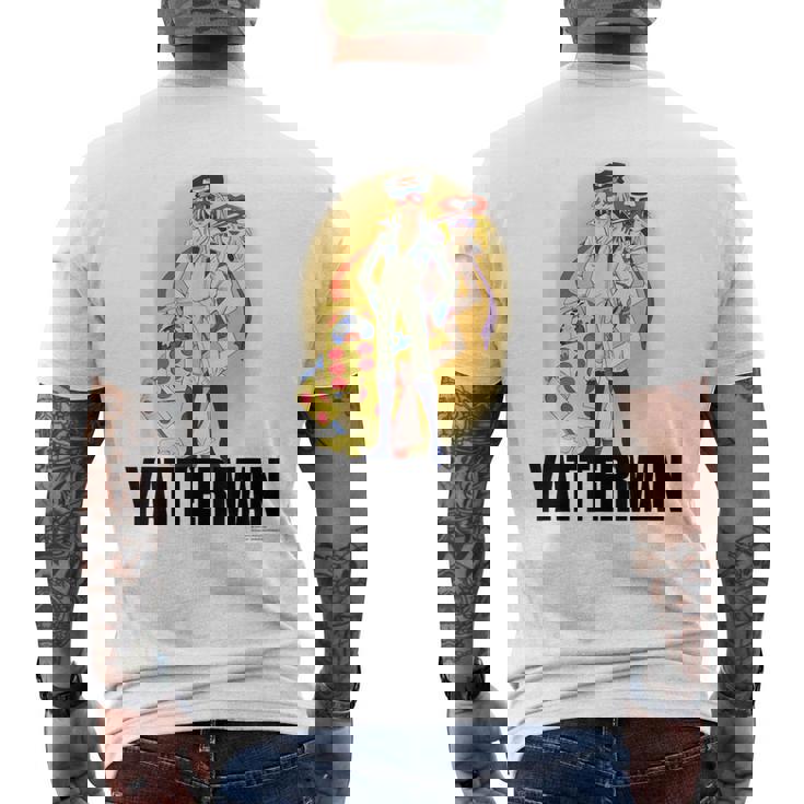 ヤッターマン A メンズTシャツ バックプリント