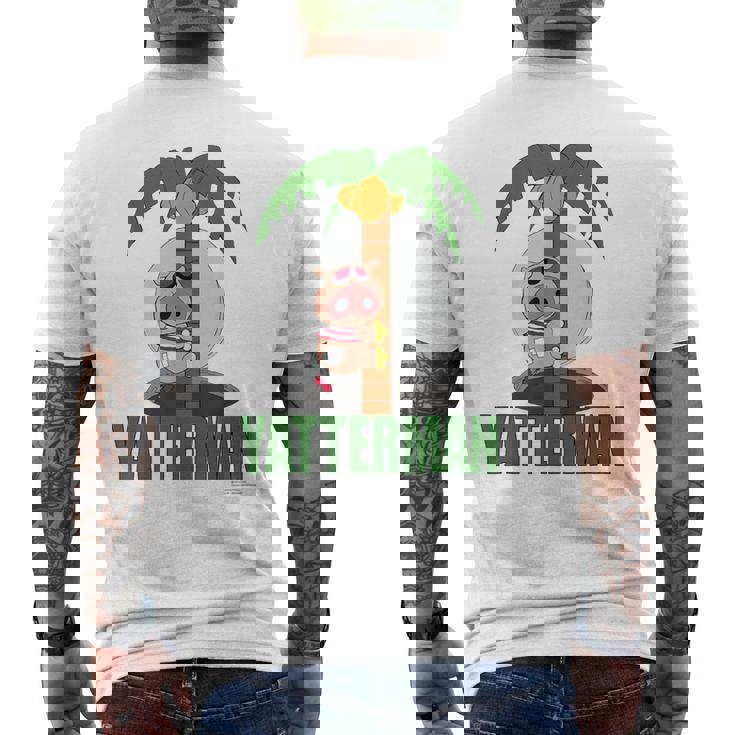 ヤッターマン L メンズTシャツ バックプリント