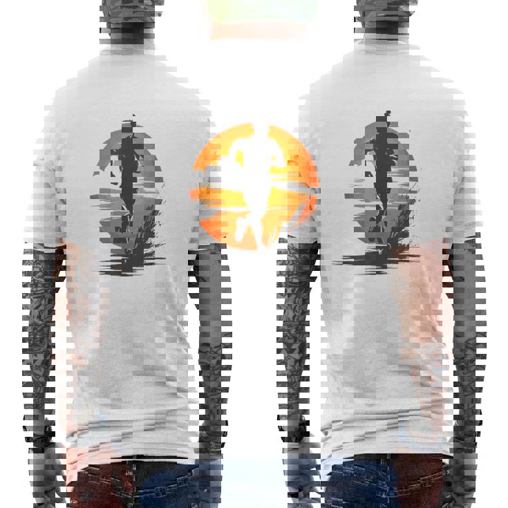 ランニング・ガイ・グラフィック・アスレティックス メンズTシャツ バックプリント