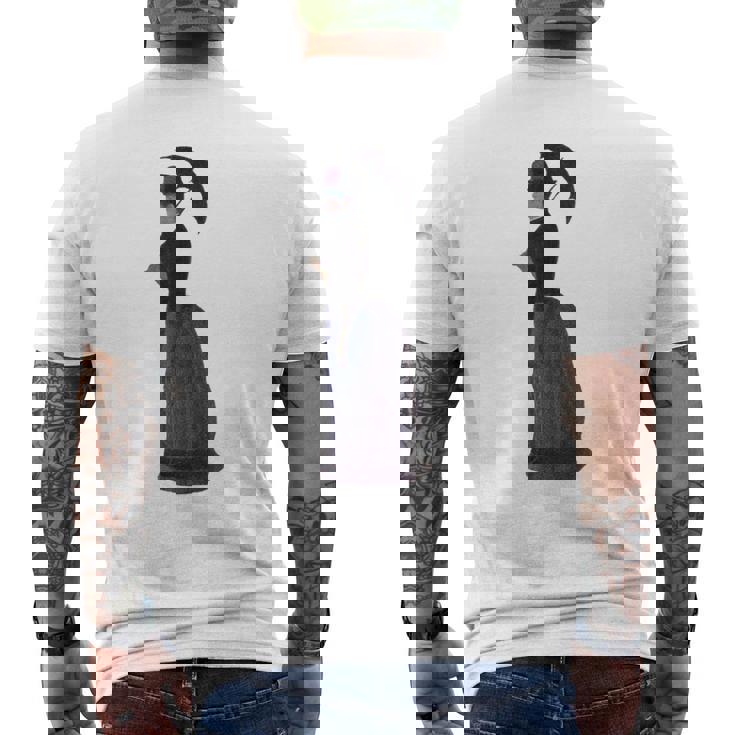 ラ・グランド・ジャットの日曜日 メンズTシャツ バックプリント