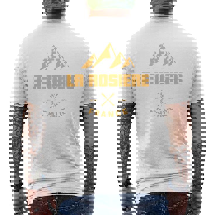 ラ・ロジエール フランス 長袖tシャツ メンズTシャツ バックプリント