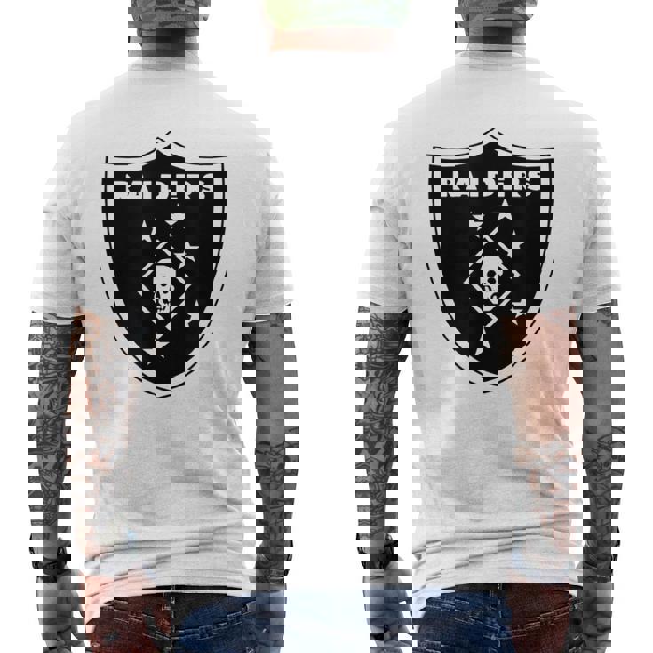 レイダースヒーローズコレクション メンズTシャツ バックプリント