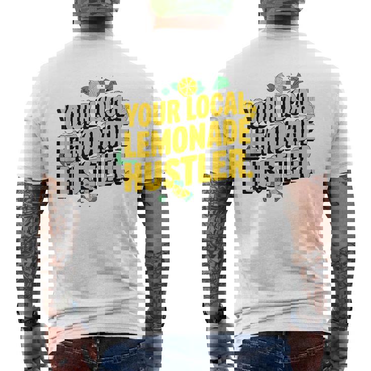 レモネード 起業家 モチベーションハッスル メンズ レディース 男の子 メンズTシャツ バックプリント