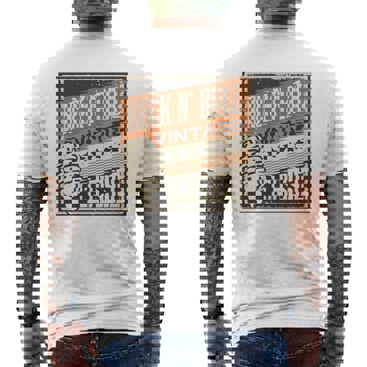 ロックンロールミュージック 1950年代ロカビリー Us 長袖tシャツ メンズTシャツ バックプリント