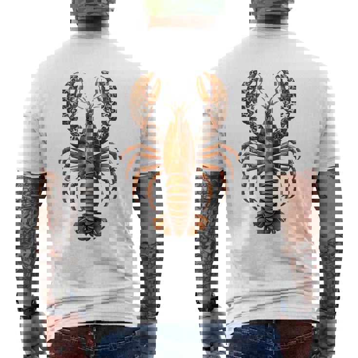 ロブスター ヒョウ ザリガニ ケイジャンフェスティバル 美学 長袖tシャツ メンズTシャツ バックプリント