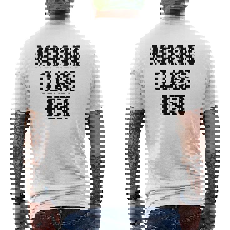 ワーキングクラスヒーロー メンズTシャツ バックプリント