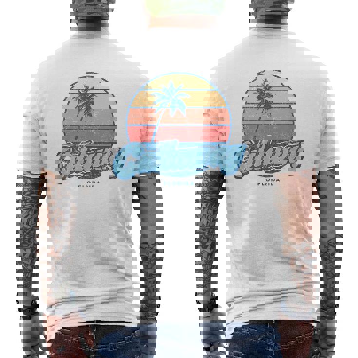 ヴィンテージ キャロウェイ フロリダ Fl クラシック 70年代 レトロ サーファー メンズTシャツ バックプリント