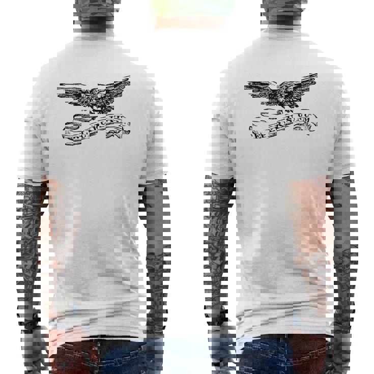 ヴィンテージアメリカンイーグル「E Pluribus Unum」 メンズTシャツ バックプリント