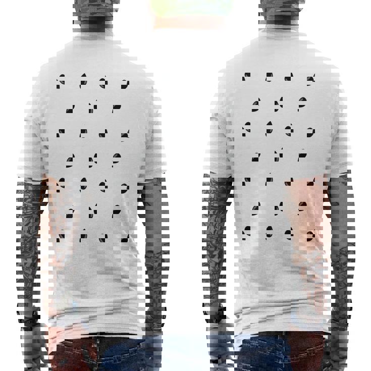 仮装&カーニバル メロンコスチューム スイカ メンズTシャツ バックプリント