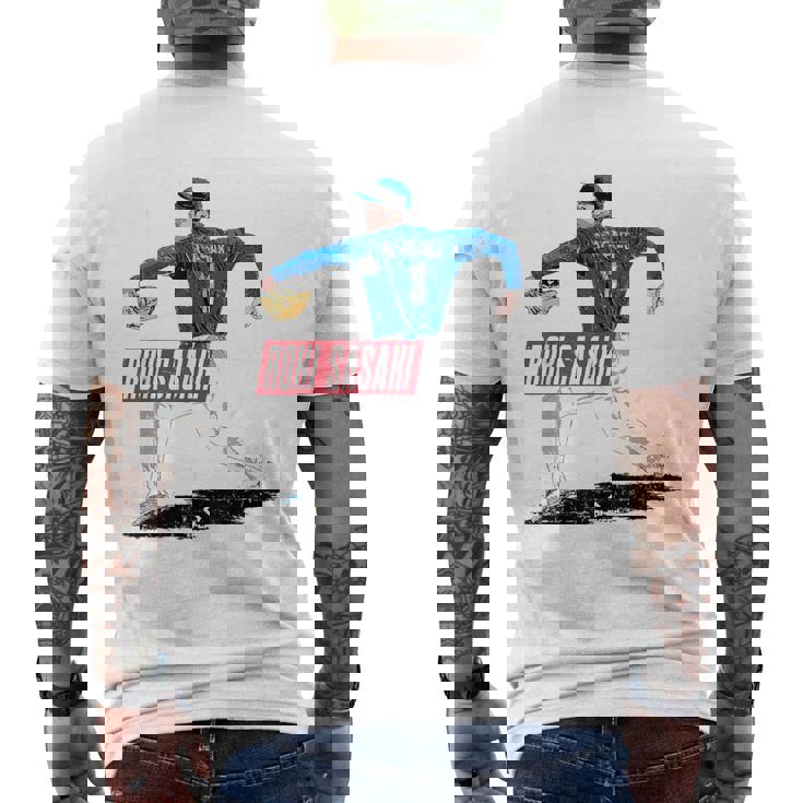 佐々木朗希 メンズTシャツ バックプリント