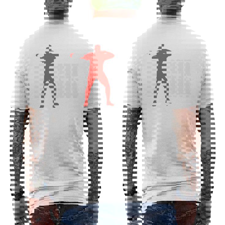 円盤 面白い 円盤投げ 長袖tシャツ メンズTシャツ バックプリント