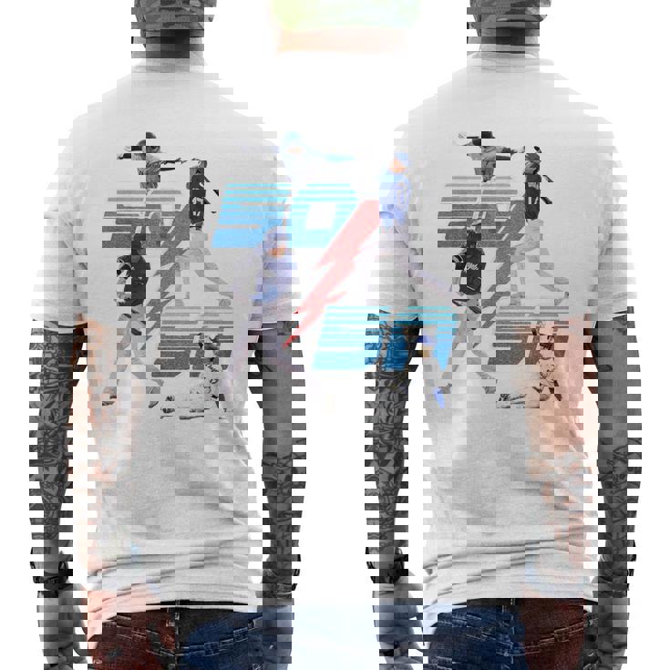 大谷翔平 ロサンゼルス 5050 クラブライトニングmlb選手 メンズTシャツ バックプリント