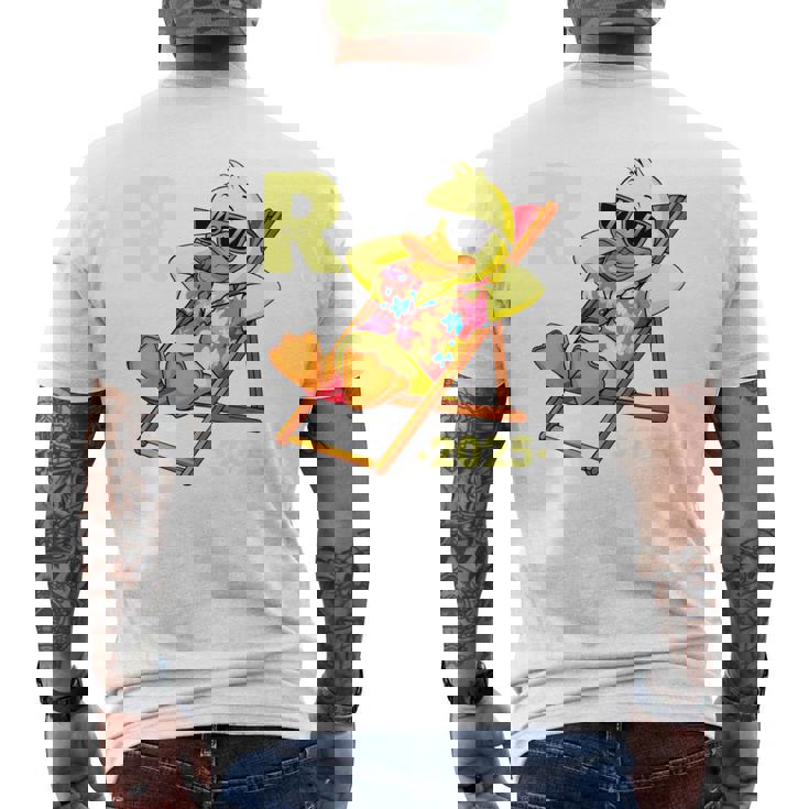 年金2025 伝説の年金ダック I Have Ready Retirees 長袖tシャツ メンズTシャツ バックプリント