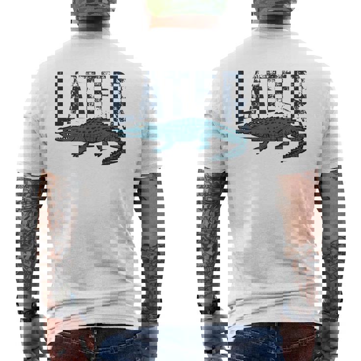 後でゲイター メンズTシャツ バックプリント