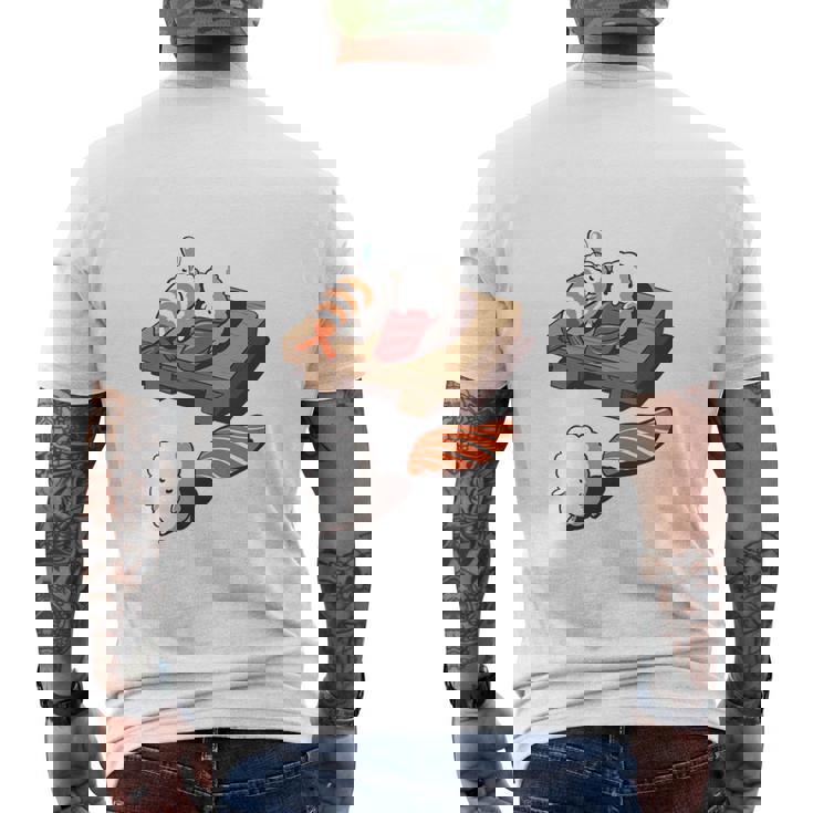 時すでにおすし ネタ ことわざ 言い間違いことわざ ジョーク ギャグ ダジャレ ツッコミ 寿司 長袖tシャツ メンズTシャツ バックプリント