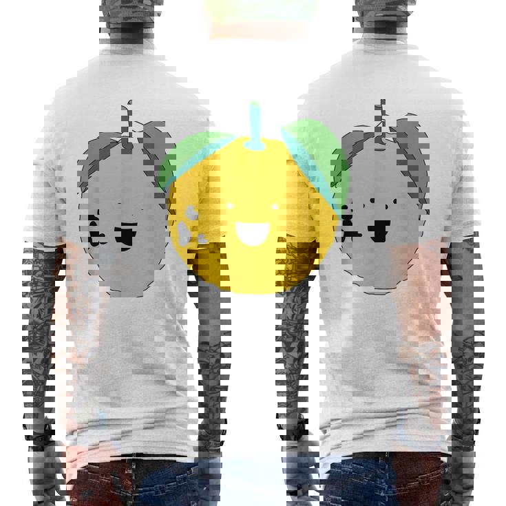 柚子実 メンズTシャツ バックプリント