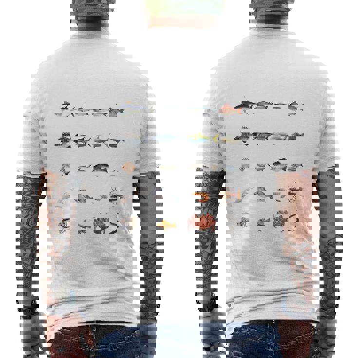 海鮮 ネタ 面白いtシャツ おもしろ 食べ物 文字入り メンズ 面白い 服 オリジナル グッズ 文字tシャツ プレゼント 長袖tシャツ メンズTシャツ バックプリント