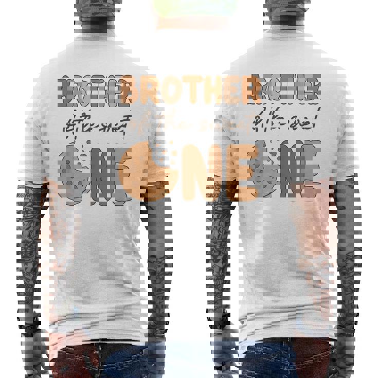 甘いものの兄弟 クッキーとミルクの誕生日パーティー メンズTシャツ バックプリント