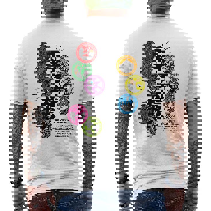 第８回甲子猿 メンズTシャツ バックプリント