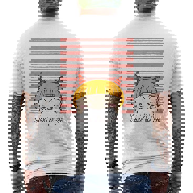 絵本・おにのこにこちゃん ② メンズTシャツ バックプリント