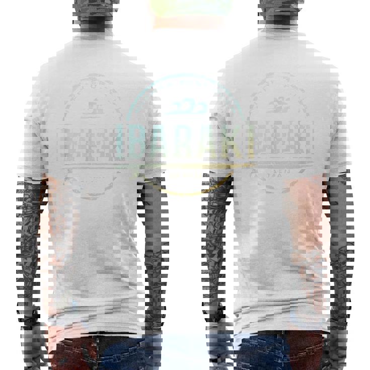 茨城ジャパンレトロ茨城ジャパンヴィンテージサーフ メンズTシャツ バックプリント