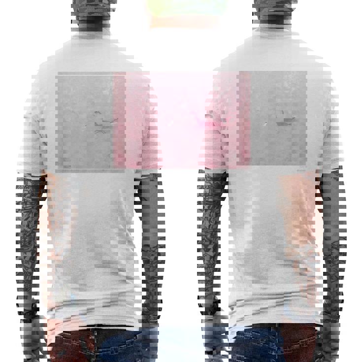 詩とメルヘン 葉祥明 私のネッシー メンズTシャツ バックプリント